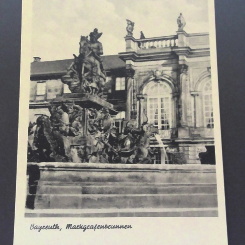 Bayreuth Markgrafenbrunnen JW 650316 C
