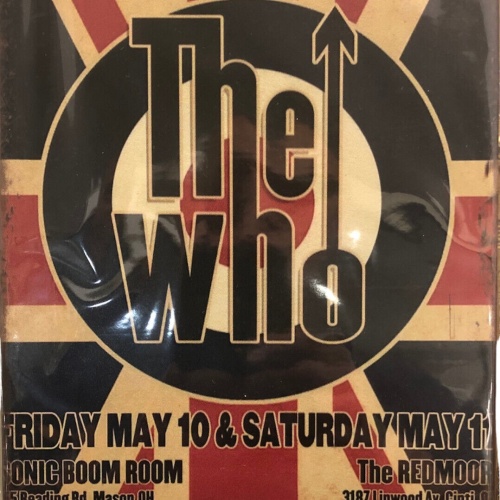 Nostalgie Vintage Retro Blechschild "The WHO School of Rock" 30x20    900200