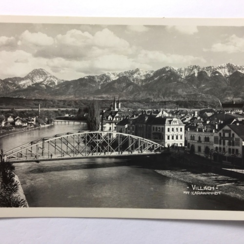 Villach mit Karawanken 11124