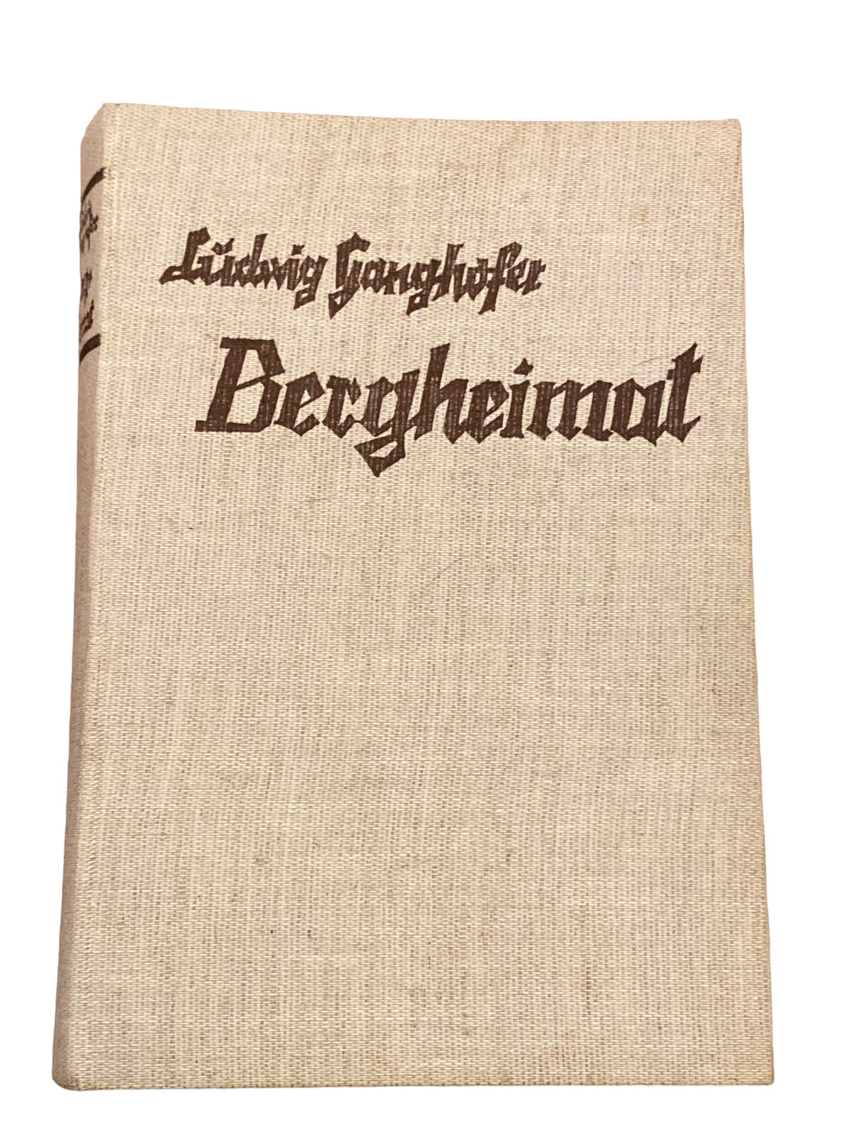 4144 Ganghofer BERGHEIMAT ERLEBTES U ERLAUSCHTES +126 BILDER IN KUPFERTIEFDRUCK