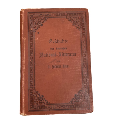 4242 GESCHICHTE D. DT NATIONAL-LITTERATUR Z. GEBRAUCHE AN HÖH. UNTERR.ANSTALTEN