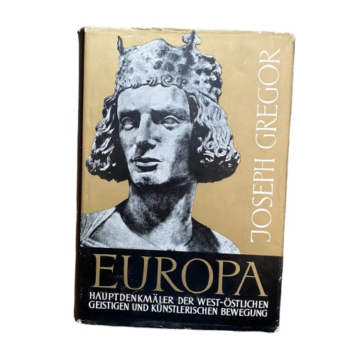 2276 Gregor EUROPA HAUPTDENKMÄLER D WEST-ÖSTL. GEISTIGEN U KÜNSTLERISCHEN BEW