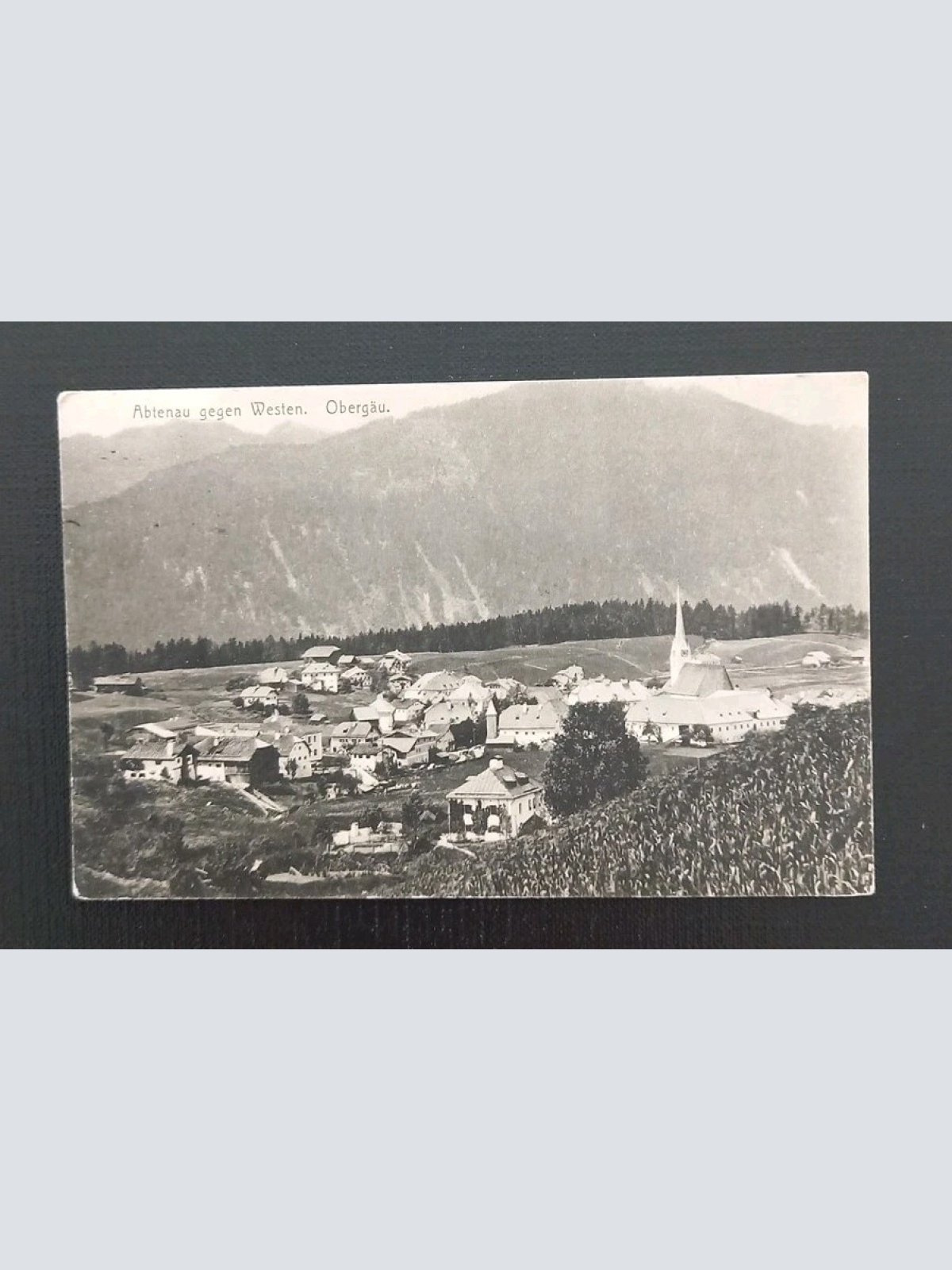 Abtenau gegen Westen Obergäu Salzburg 2505 Gr