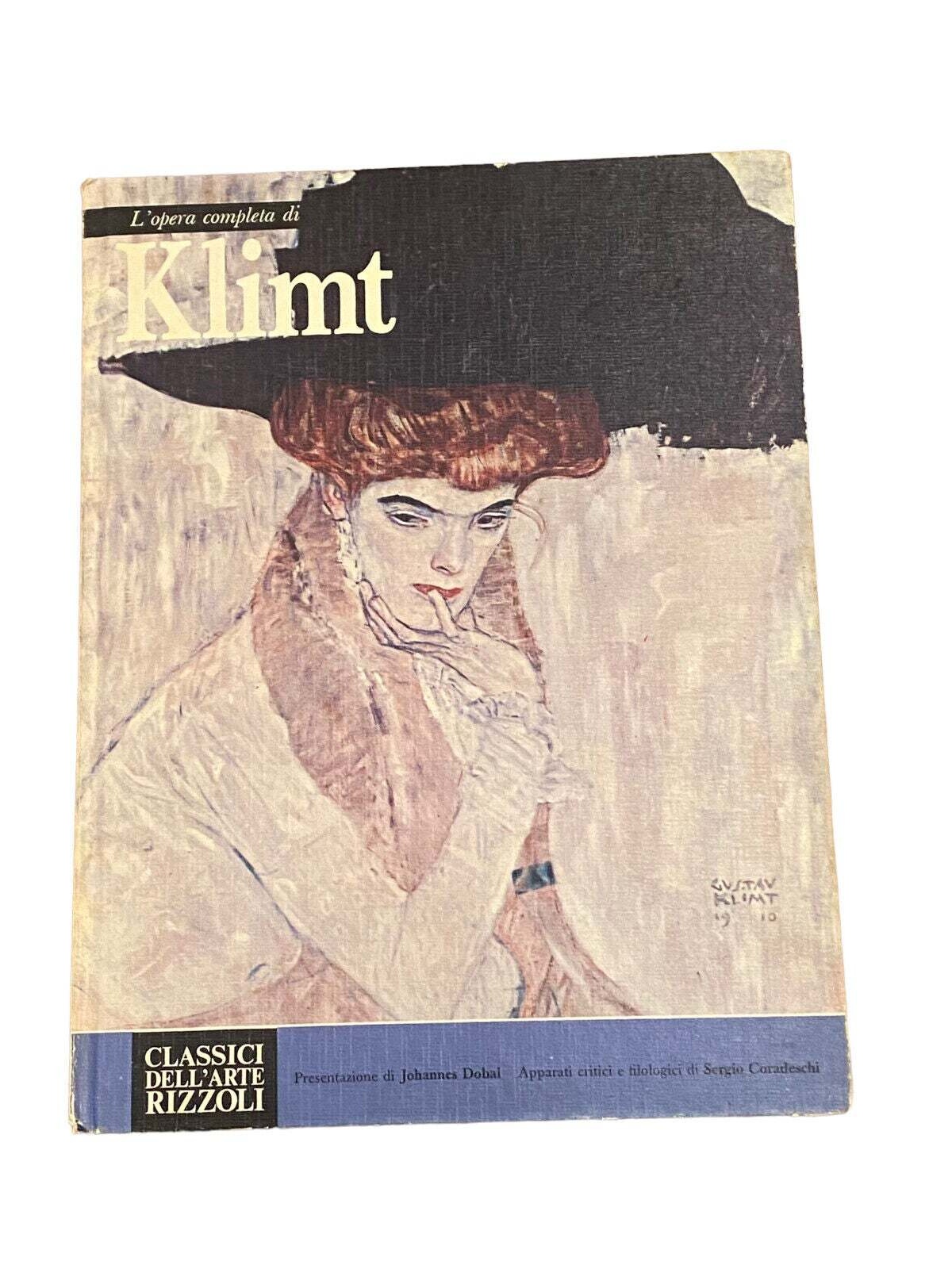 4899 Gustav Klimt L'OPERA COMPLETA DI KLIMT HC +Abb Rizzoli