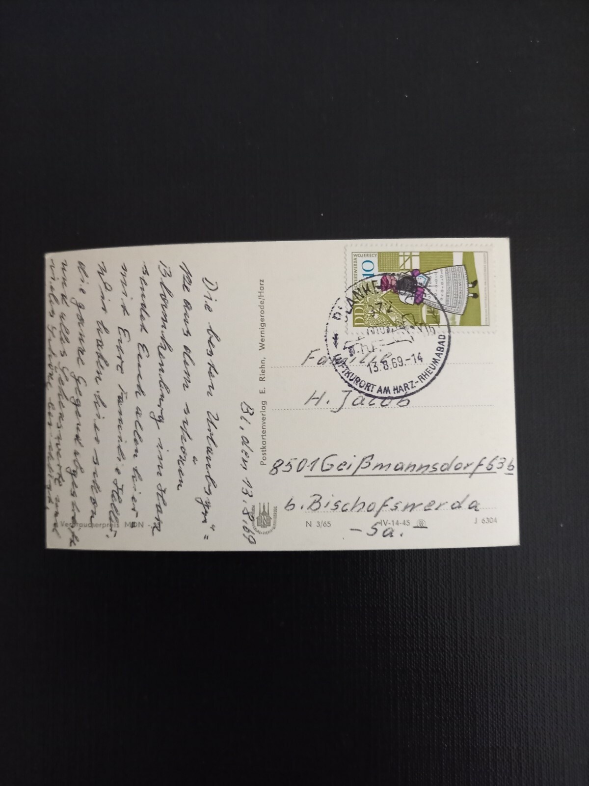 Blankenburg, Harz- Schloß 400339 gr D