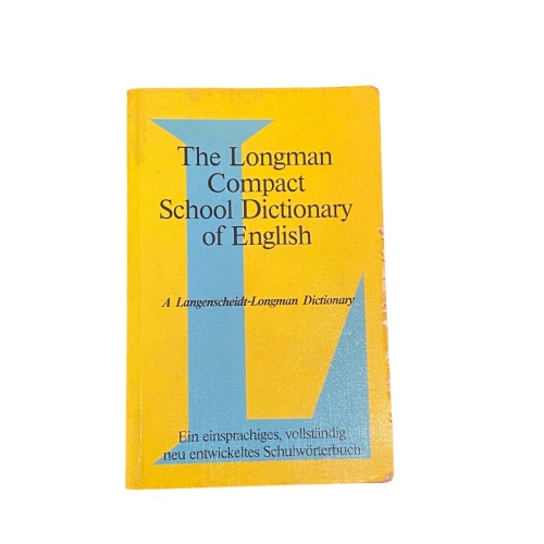 5632 THE LONGMAN COMPACT SCHOOL DICTIONARY OF ENGLISH EINSPRACH. SCHULWÖRTERBUC