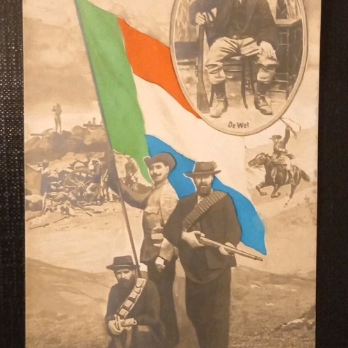 Burenaufstand Wir Haben Es Nicht Vergessen  De Wet Männer Mit Fahne Gr 5532 shop