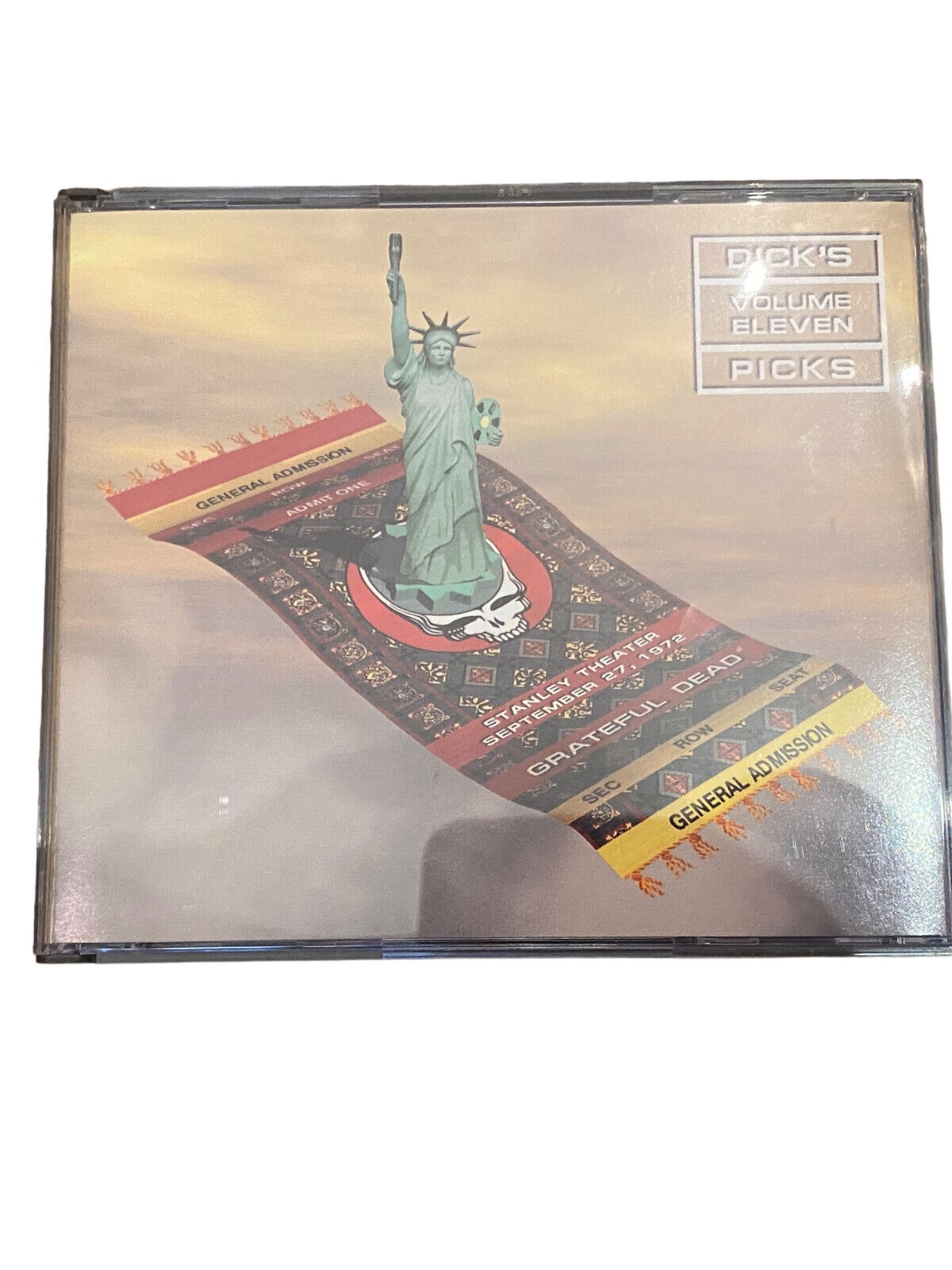 3964 Grateful Dead STANLEY THEATER SEPTEMBER 27, 1972, DICK'S PICKS VOL11 3CDS