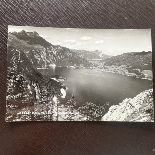 "Atter u. Mondsee" Salzkammergut 400707 DN