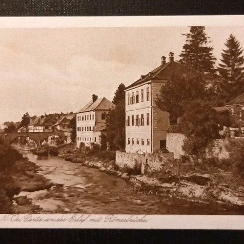 Scheibbs Niederösterreich Erlaf Mit Römerbrücke Gr D 171