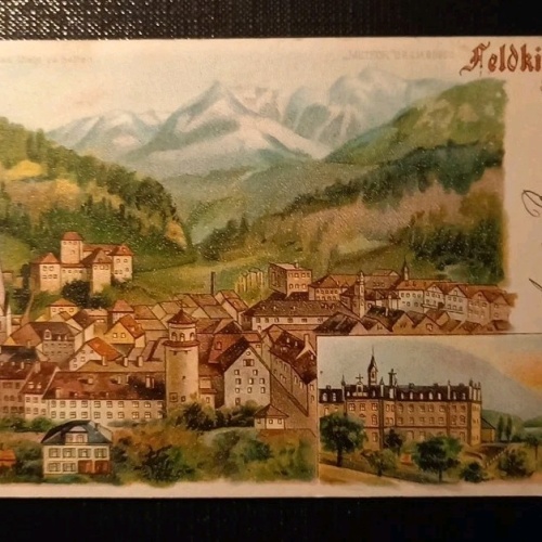 nostalgiesalzburg: Litho Feldkirch Vorarlberg Gr 129 D