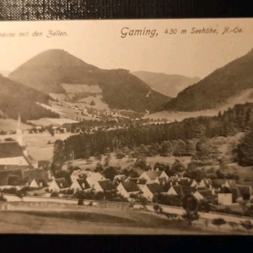 Gaming Karthause Mit Den Zellen Scheibbs  Gr 127 D