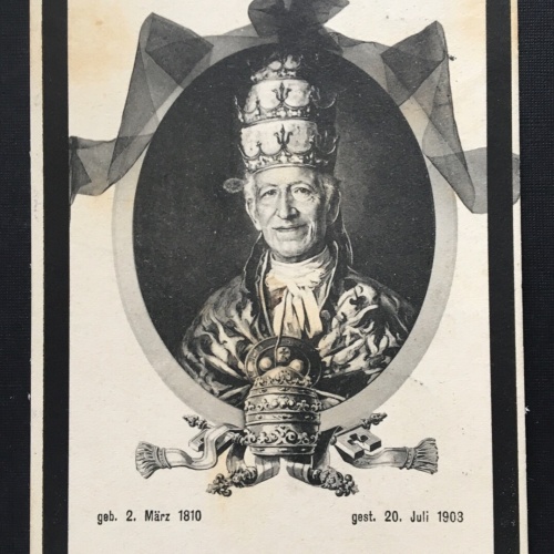 Porträt Leo XIII. Friedenspapst Licht vom Himmel 400879 TH SH1
