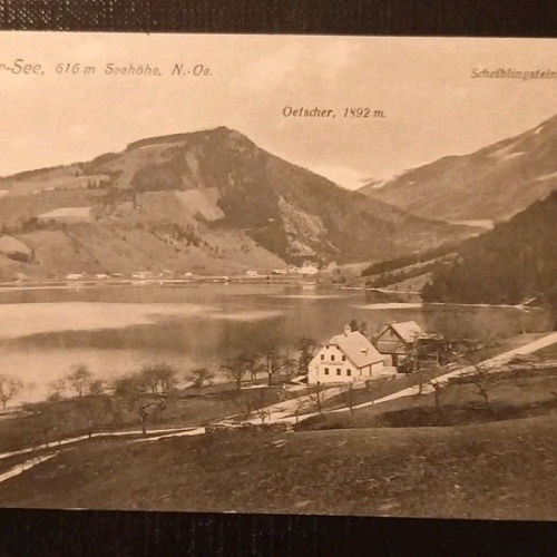 Lunzer See Oetscher Scheiblingstein Gr 741 J