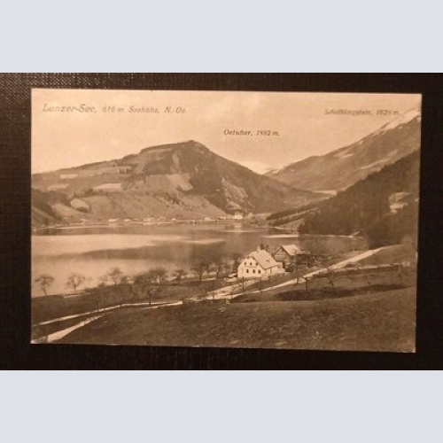 Lunzer See Oetscher Scheiblingstein Gr 741 J