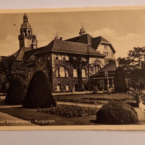 Ostseebad Swinemünde Kurgarten 500077A gr D
