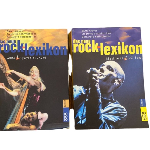 2192 Siegfried Schmidt-Joos DAS NEUE ROCK-LEXIKON BAND I UND II 2 Bde