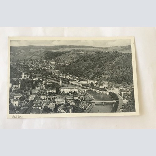 AK, Rheinland Pfalz, Bad Ems, Stadtansicht (110330 BW)