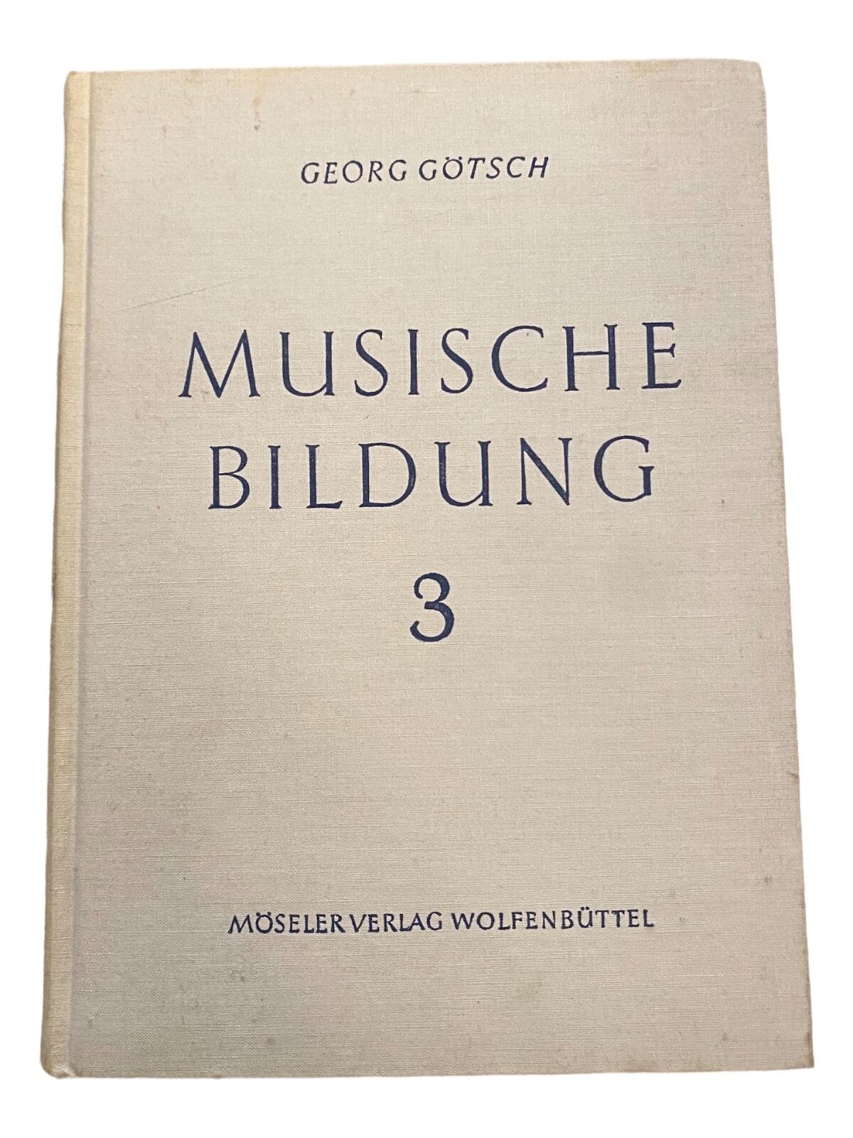 2495 Georg Götsch MUSISCHE BILDUNG 3: AUFGABE. ZEUGNISSE EINES WEGES HC