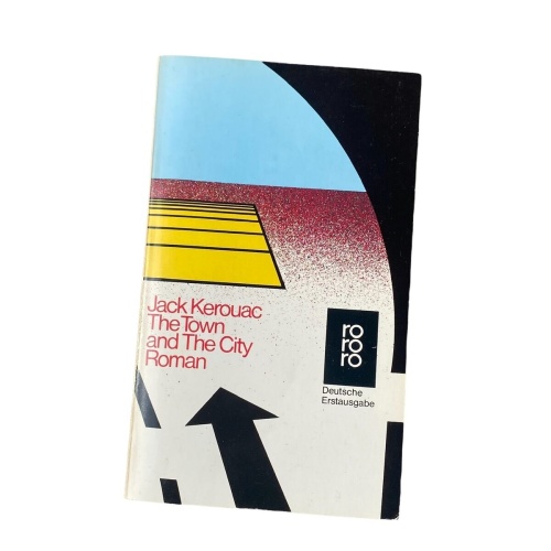 Jack Kerouac THE TOWN AND THE CITY: ROMAN. DEUTSCH V. HANS HERMANN +Abb