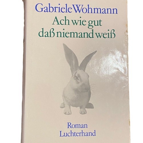 2710 Gabriele Wohmann ACH WIE GUT, DASS NIEMAND WEISS ROMAN HC