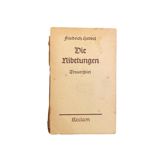 2849 Friedrich Hebbel DIE NIBELUNGEN Trauerspiel Reclam