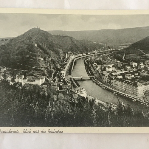 AK, Lahnaufwärts, Bäderlen, Bad Ems, Rheinland Pfalz, (110321 BW)