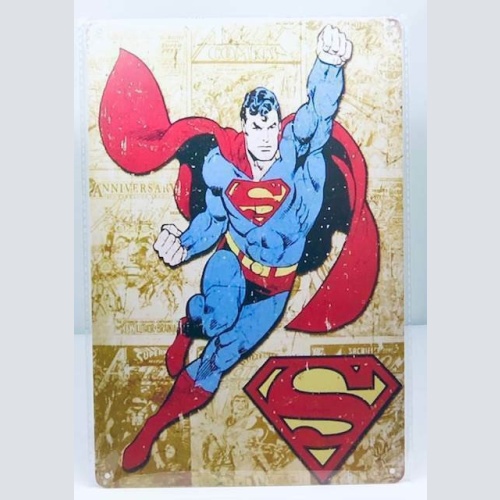 Nostalgie Retro Blechschild "Superman" 30x20 12019