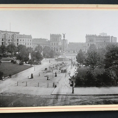Foto Berlin Belle-Alliance-Platz Denkmal Deutschland ca.10,7x16,6cm 400927 TH