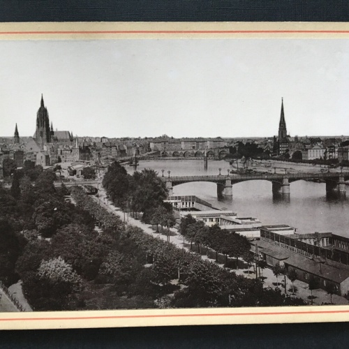 Foto Frankfurt am Main Stadt Sachsenhausen Deutschland ca.10,7x16,6cm 400935 TH