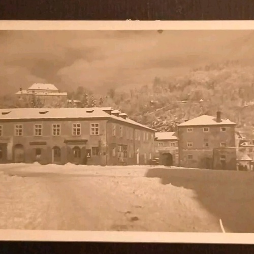 Salzburg Mozartplatz Im Winter 600396A gr K