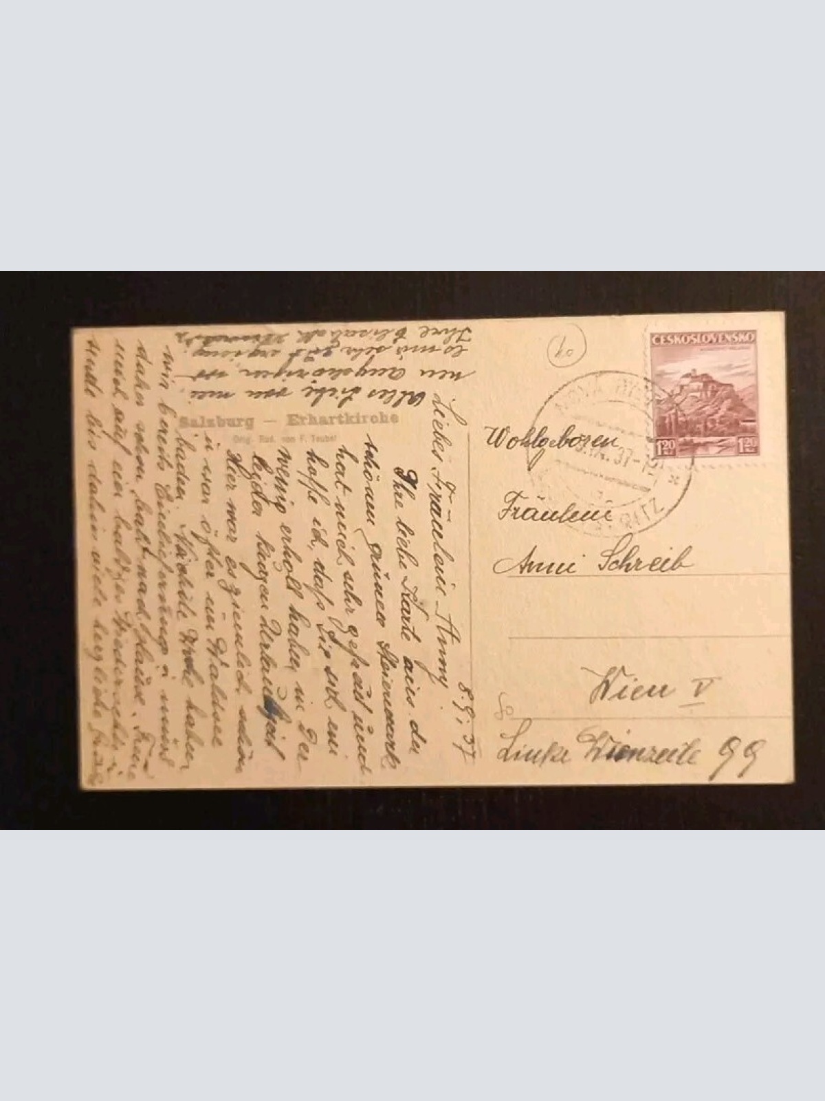 Salzburg Erhartkirche 600212A gr K