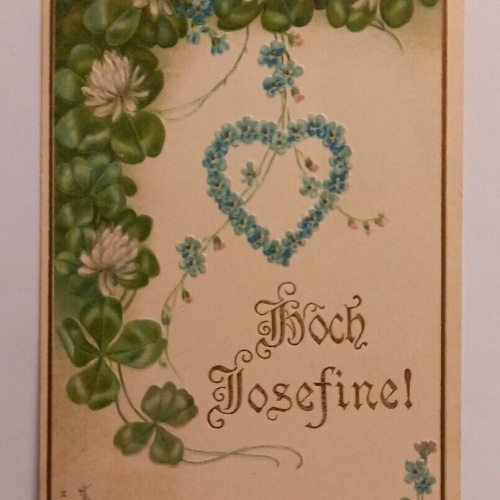 Künstlerkarte Hoch Josefine 600608A gr D
