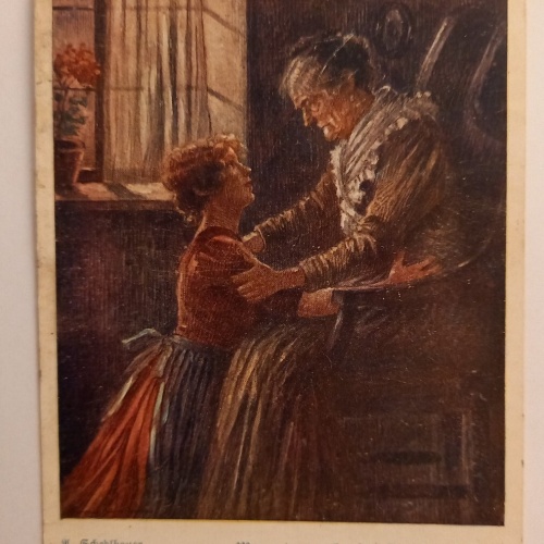 Künstlerkarte Wenn du noch eine Mutter hast Schedlbauer 500089A gr D