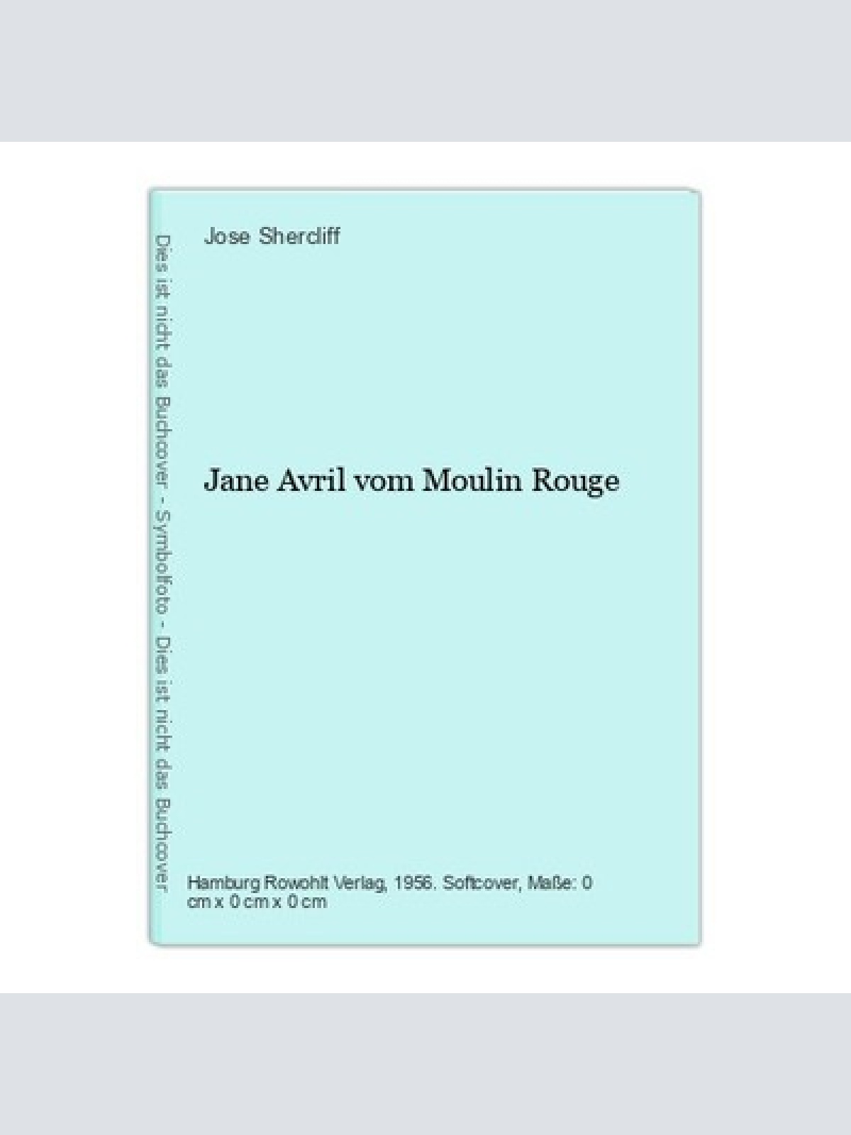 Jane Avril vom Moulin Rouge Jose Shercliff: