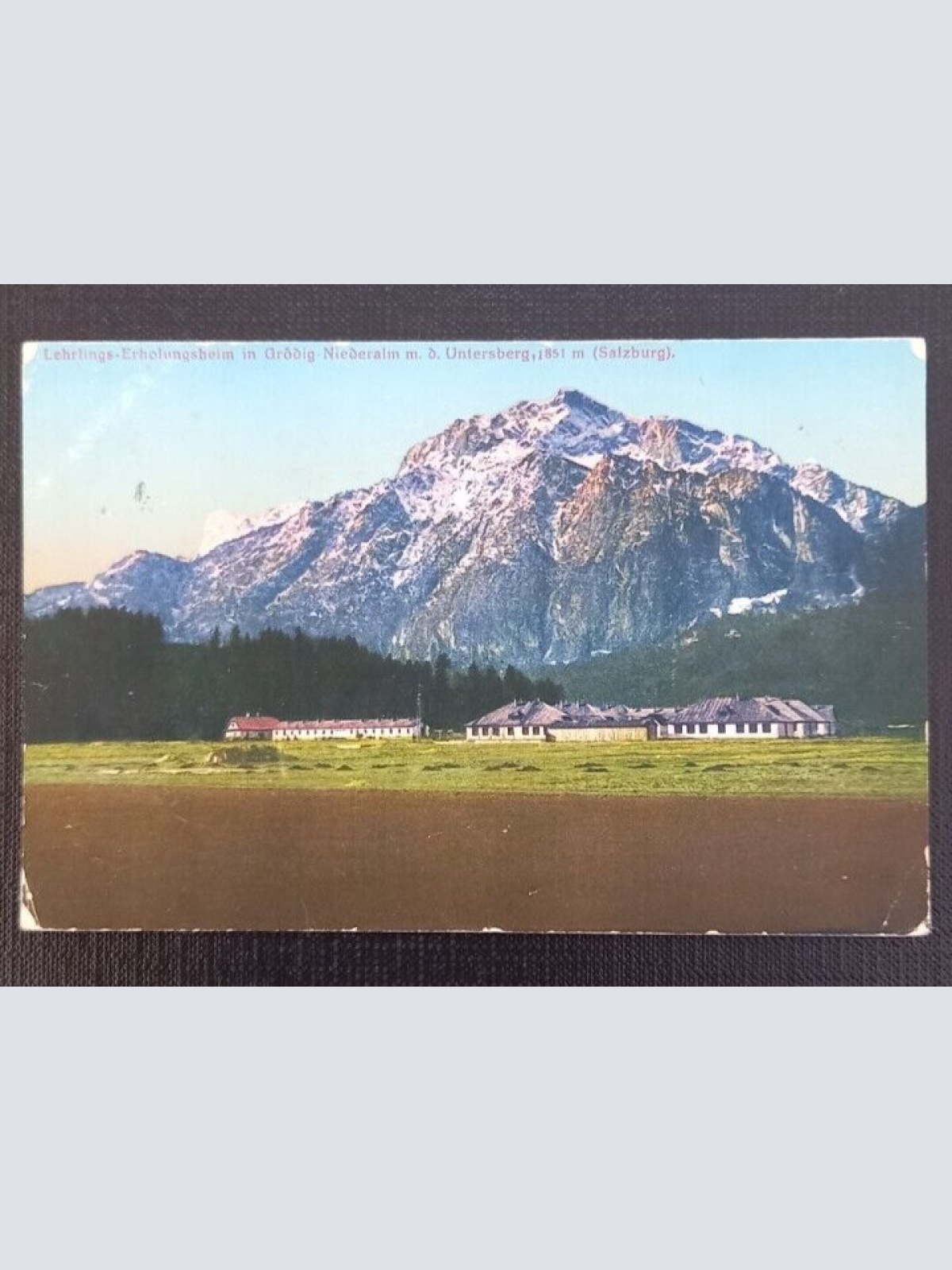 Salzburg Lehrlings Erholungsheim in Grödig Niederalm 600759A gr