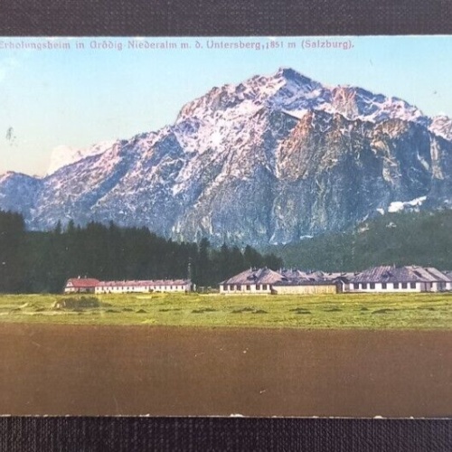 Salzburg Lehrlings Erholungsheim in Grödig Niederalm 600759A gr