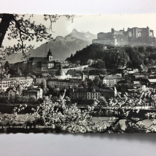 Salzburg mit Nonnberg gegen den Untersberg 11104