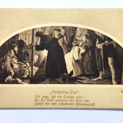 Valentins Tod (H.Best) - Heiliger Valentin - Künstlerkarte 110095 TH