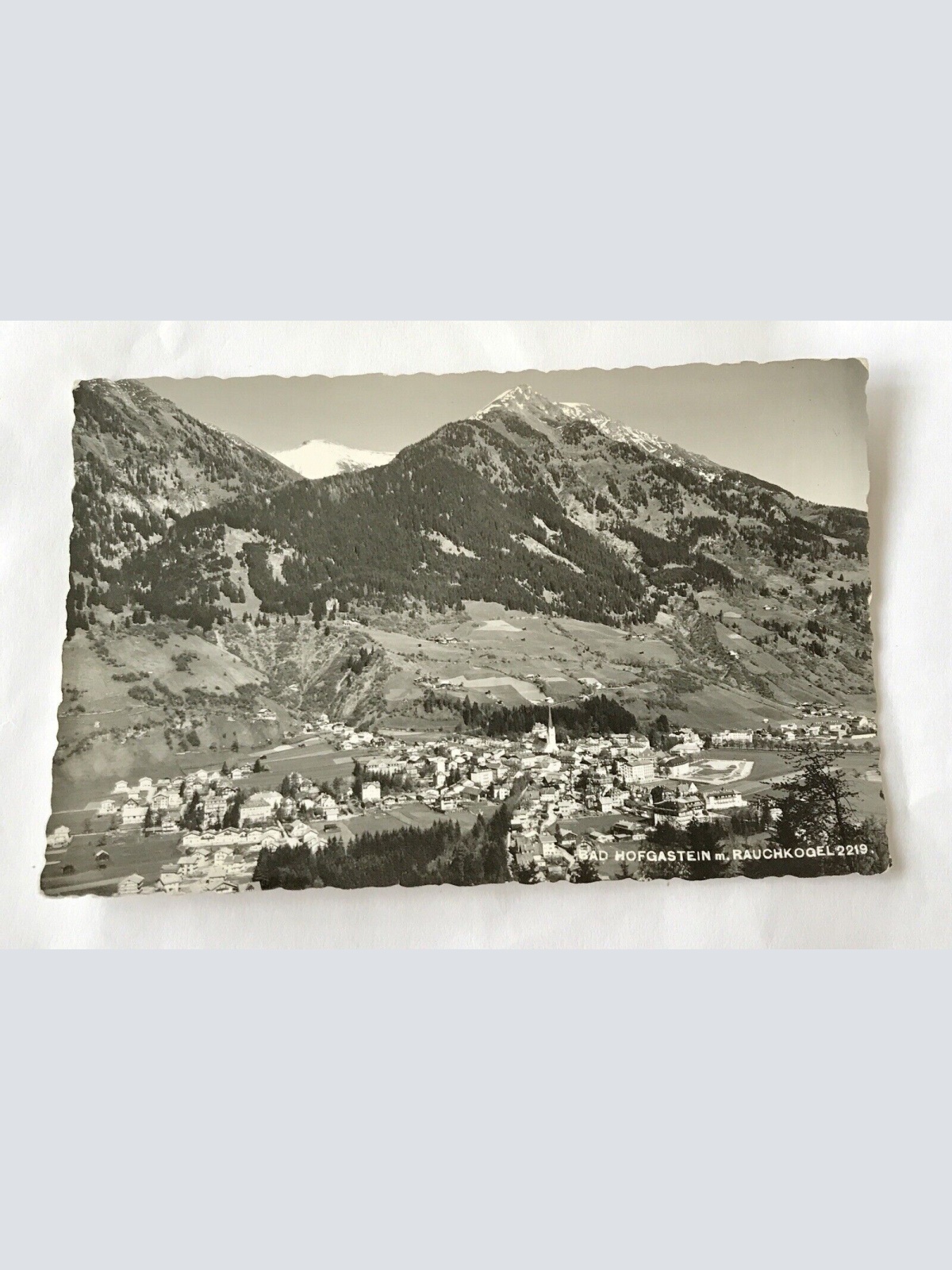 AK, Bad Hofgastein, Rauchkogel, Salzburg, Gebirge (110245 BW)