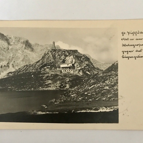 AK, Eduard Bichlhütte, Gebirge, Thiersee, Bayern (110290 BW)