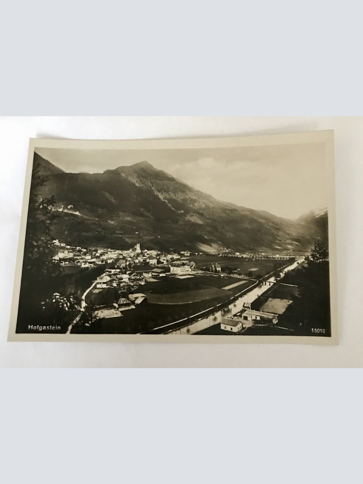 AK, Salzburg, Hofgastein, Panorama (110262 BW)