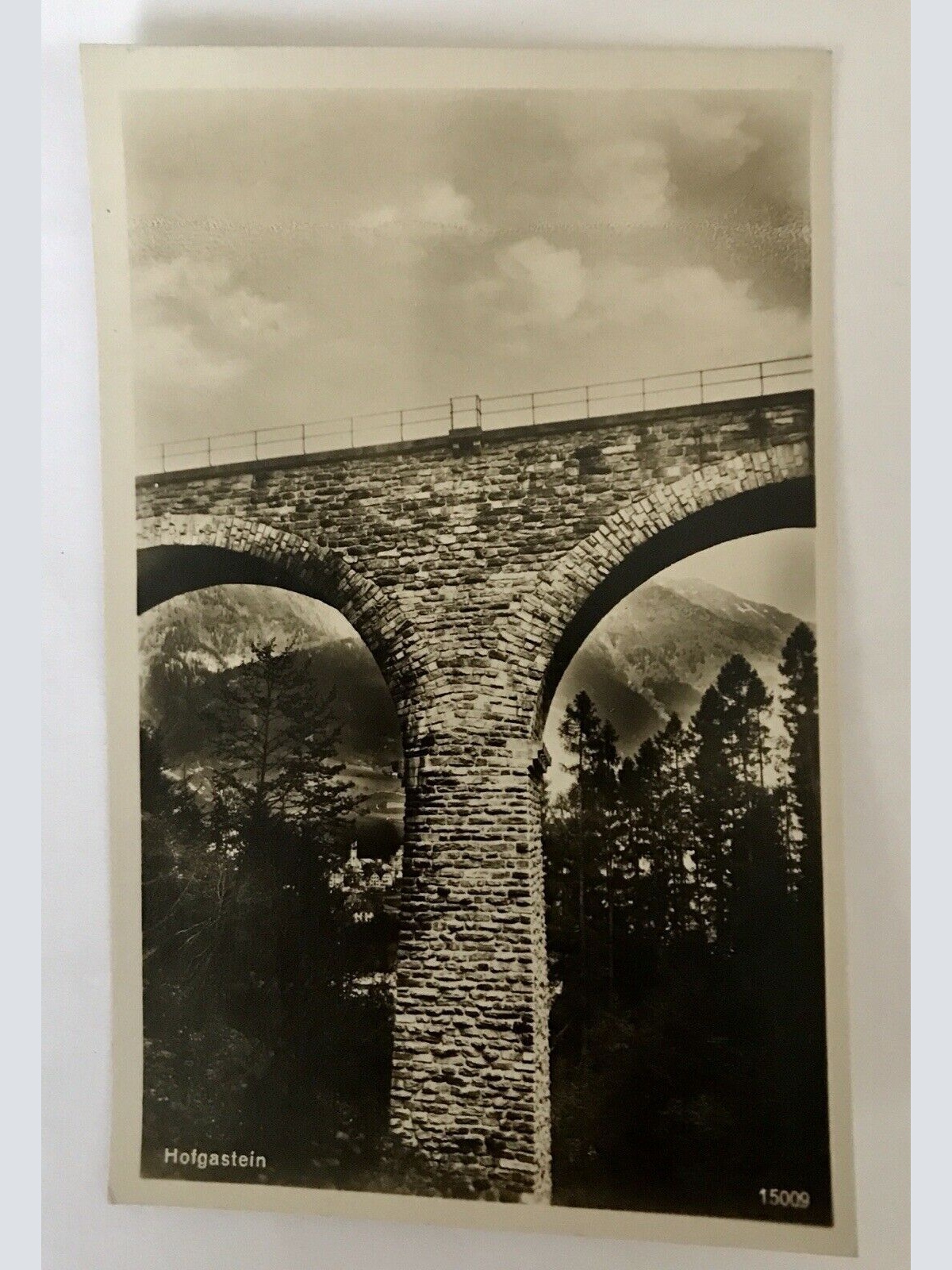 AK, Salzburg, Hofgastein, Brücke 110298