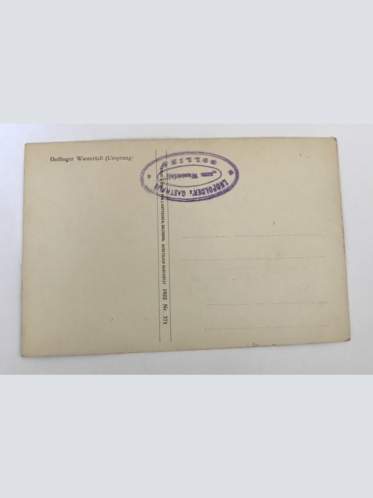 AK, Gollinger Wasserfall (110262 BW)