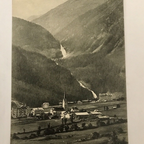 AK, Krimml, Wasserfälle, Salzburg, Pinzgau (110293 Bw)
