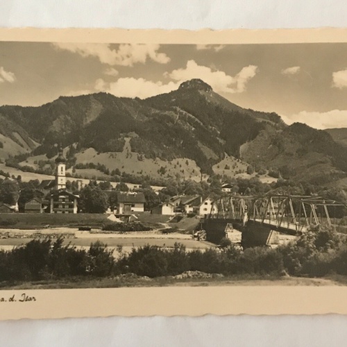 AK, Langgries, Isar, Bayern 20017 Bw
