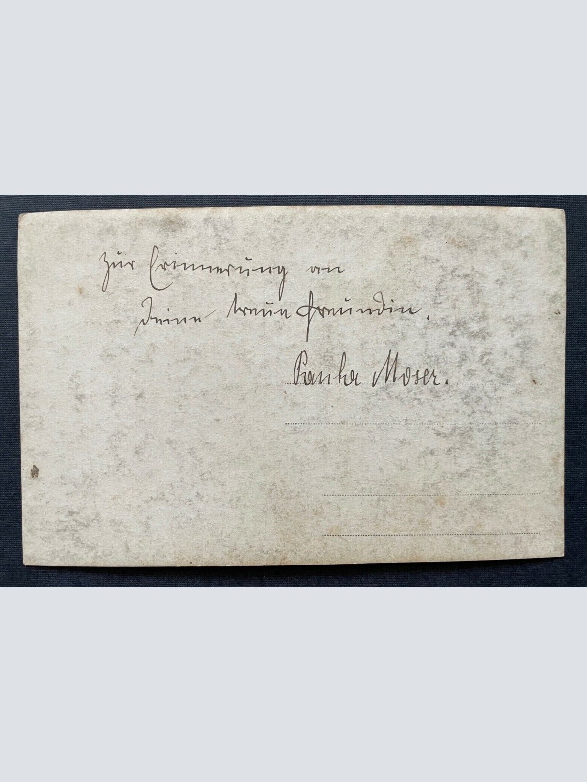 Porträt Frau Kleid Tracht Blumen Vase Zur Erinnerung 400356 TH