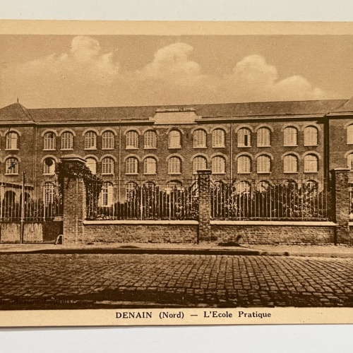 Denain Nord L'Ecole Pratique Schule Stadt Gebäude Frankreich 400513 K TH