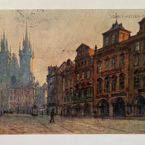 Prag Praha Altstädter Ring Staroměstské Náměstí Stadt Platz Tschechien 706 K TH