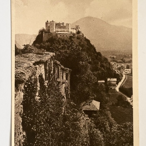 Salzburg Festung Hohensalzburg V.d. Richterhöhe Burg Berg Österreich 8424 K TH